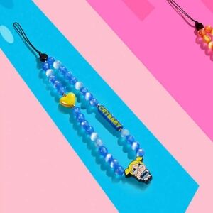 Bubbles POP MART Powerpuff Girls Cry Baby Phone Charm